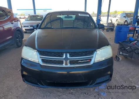 2013 Dodge Avenger Se из США, поврежденный, VIN 1C3CDZAB9DN657642